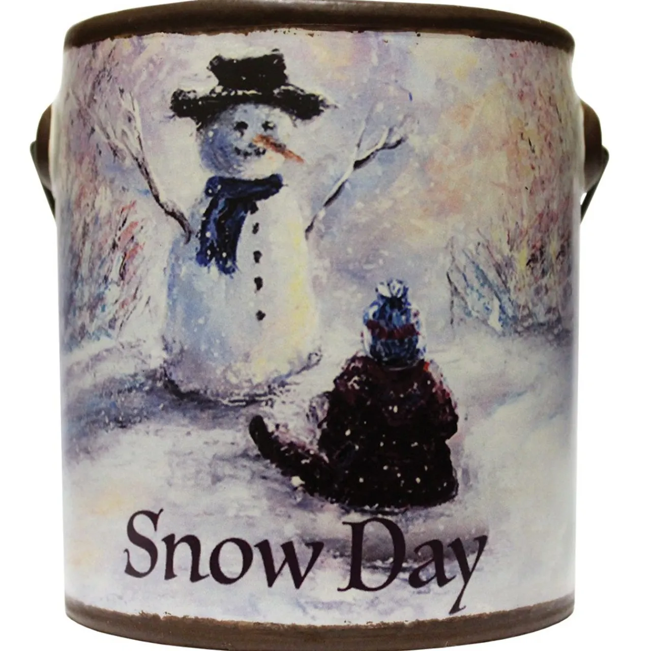 A Cheerful Giver - Snow Day (Crumb Coffee Cake) Scented Jar Candle (20 oz) Decor< Outlet