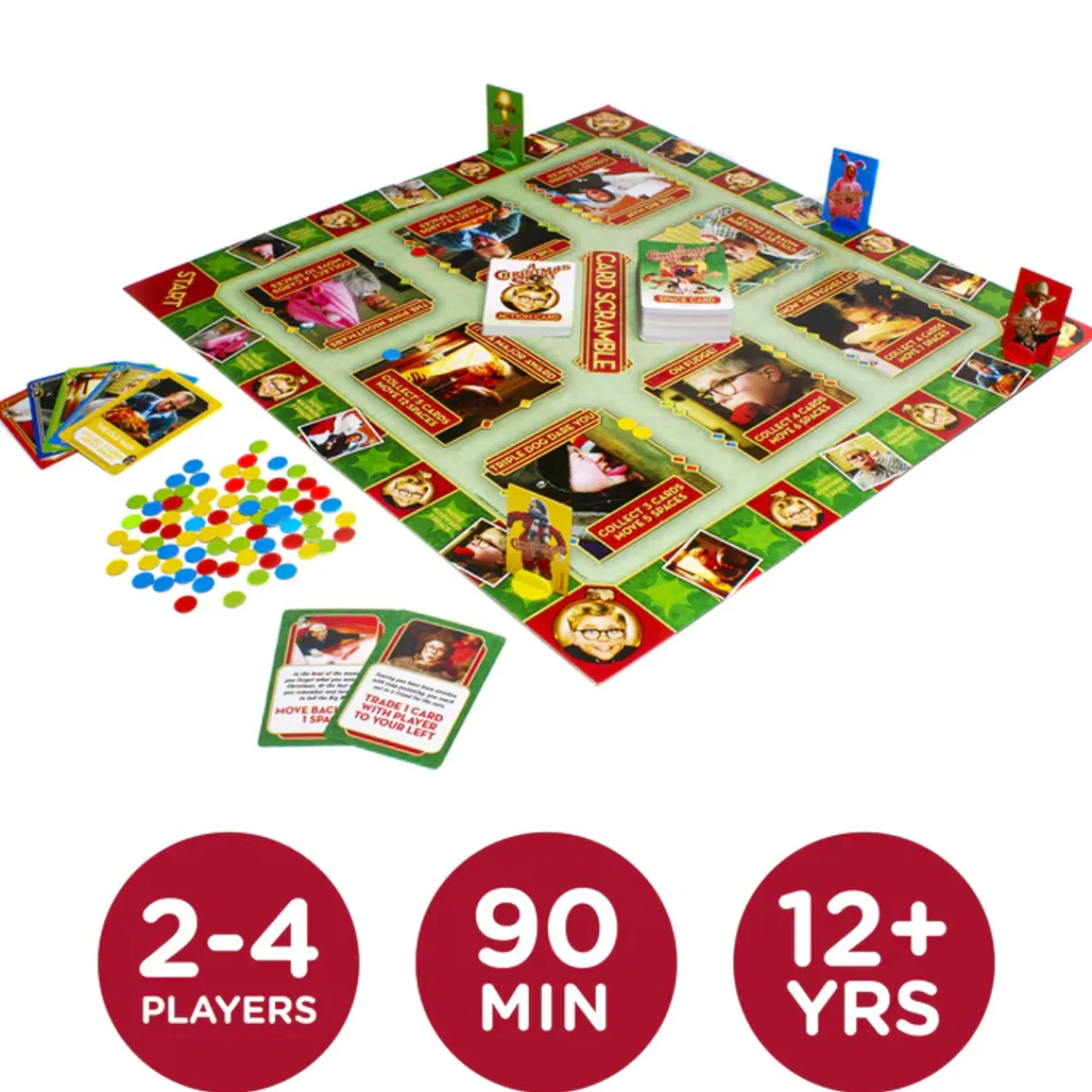 A Christmas Story Card Scramble Board Game< Fashion