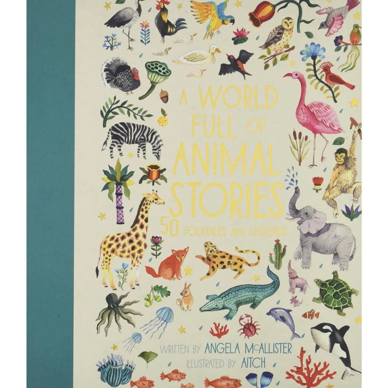 A World Full of Animal Stories: 50 Tales and Fables< Sale