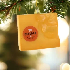 Aged Cheddar Cheese Block Ornament<Cody Foster & Co. Discount