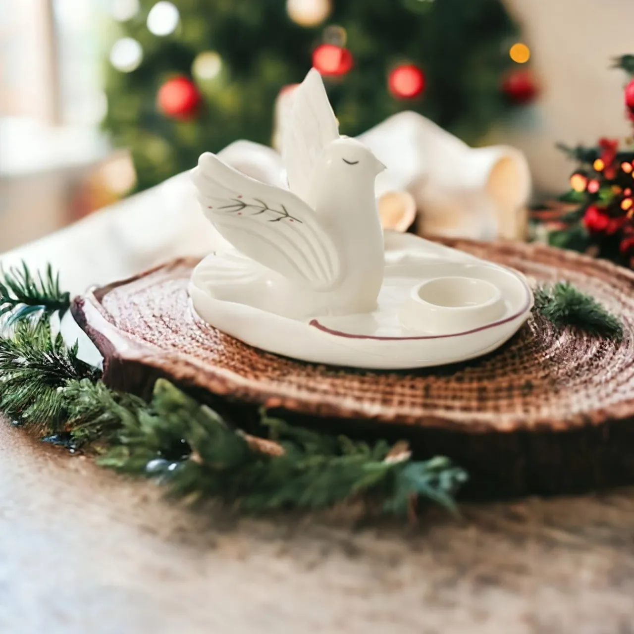 Alise Dove Tea Light Holder< Hot