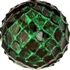 4.72" Emerald Honeycomb Candy Ball Ornament< Best
