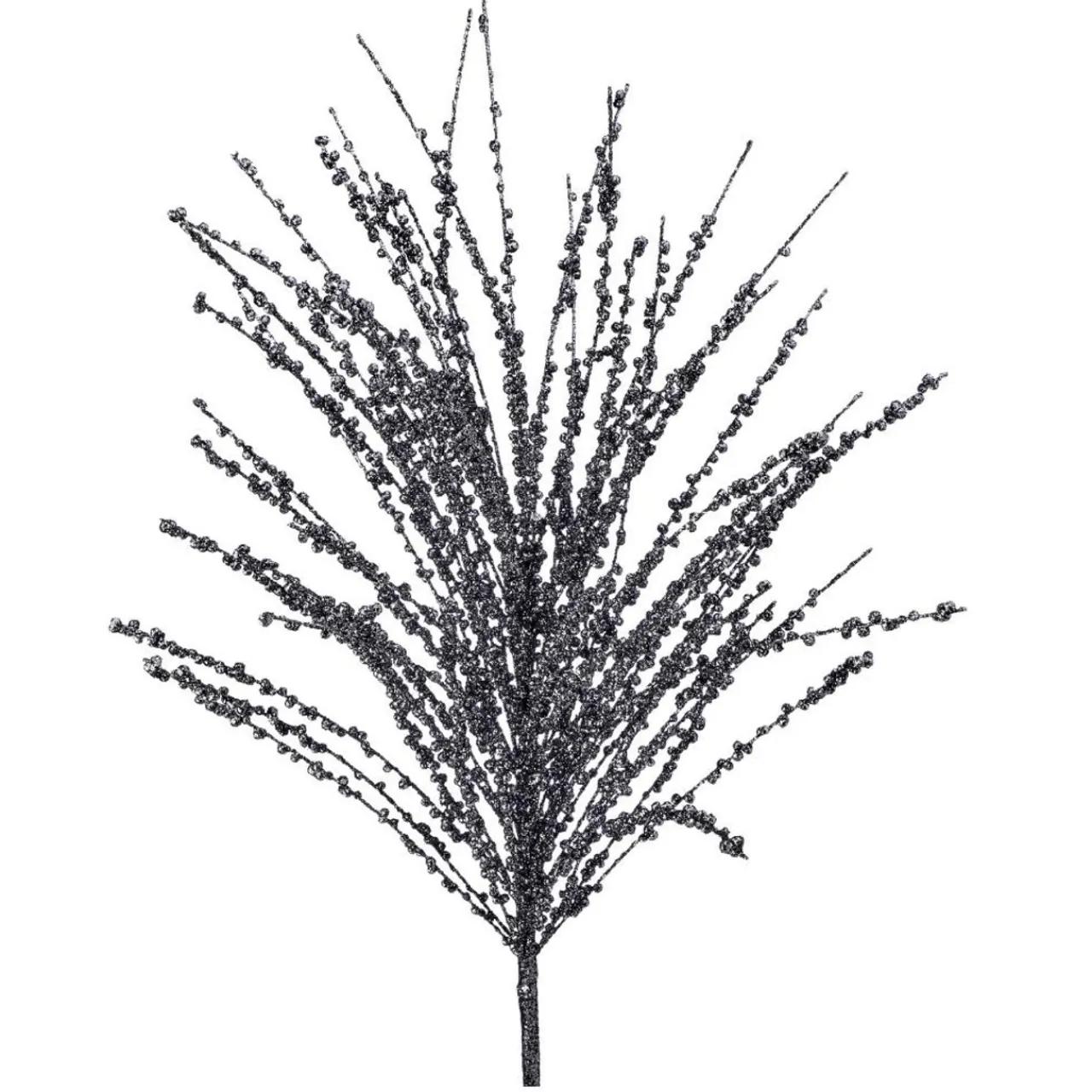 24" Glitter Grass Spray< Clearance