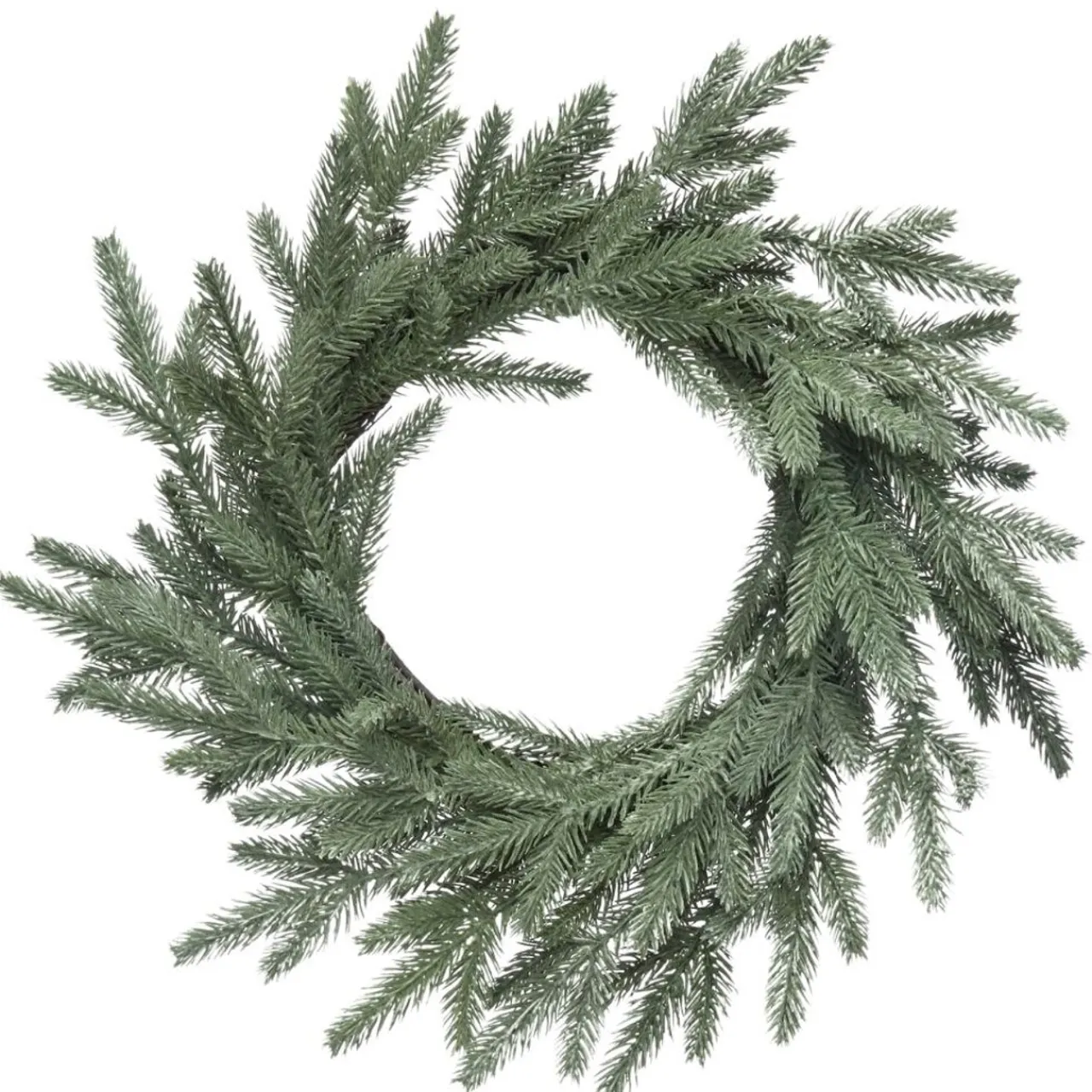 20" PE Fir Wreath< Fashion