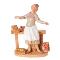 5" Roman - Zofia Fruit Merchant Figurine<Fontanini Clearance
