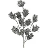 21" Silver Rose Spray< Hot