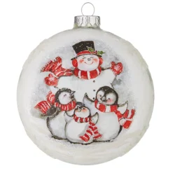 5" Winter Friends Ball Ornament< Online