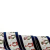4" X 10 Yard Nutcracker Velvet/Gold Back Wired Ribbon - Navy< Best