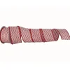 2.5" x 10Y Peppermint Stick Ribbon< Discount