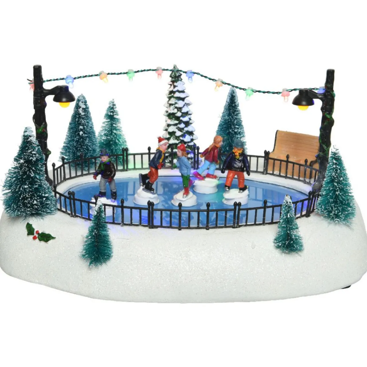 Animated Skating Rink - The Christmas Loft<Lumineo New