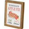 Apple Cider Harvest Block Sign< New