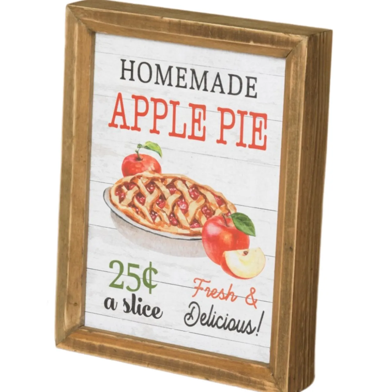 Apple Cider Harvest Block Sign< New