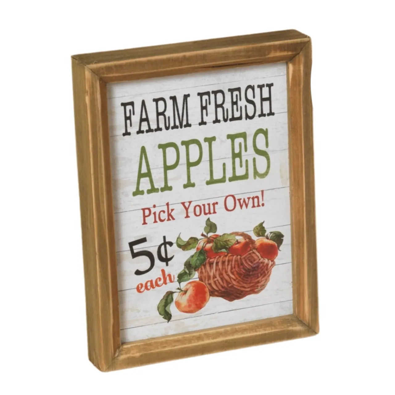 Apple Pie Harvest Block Sign< Fashion