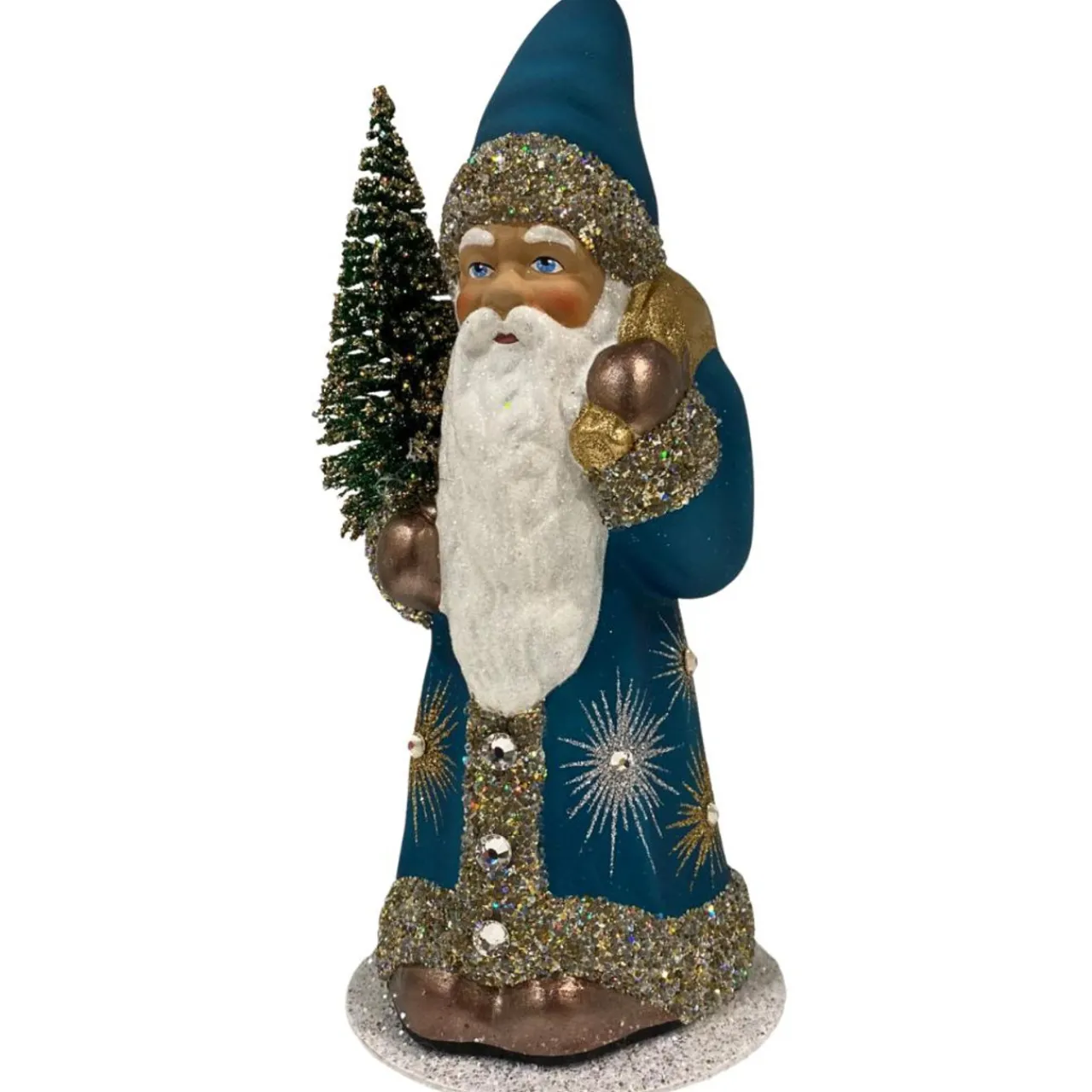 Aqua Stars Santa Candy Container< New