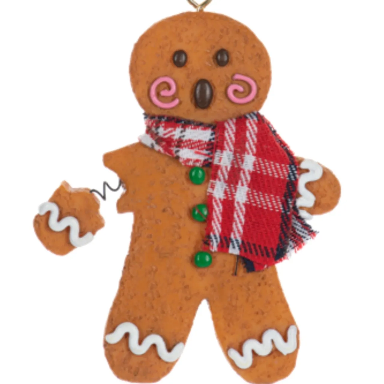 Arm Bitten Gingerbread Cookie Ornament< Discount