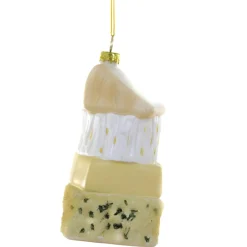 Artisan Cheese Stack Glass Ornament<Cody Foster & Co. Clearance