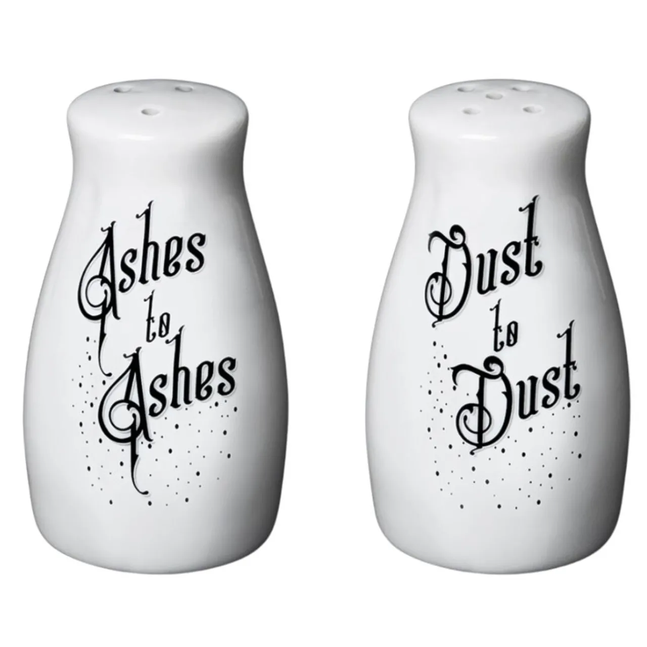 Ashes and Dust Salt & Pepper Set< Sale