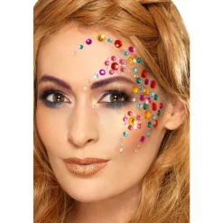 Assorted Rainbow Jewel Face Gems< Outlet