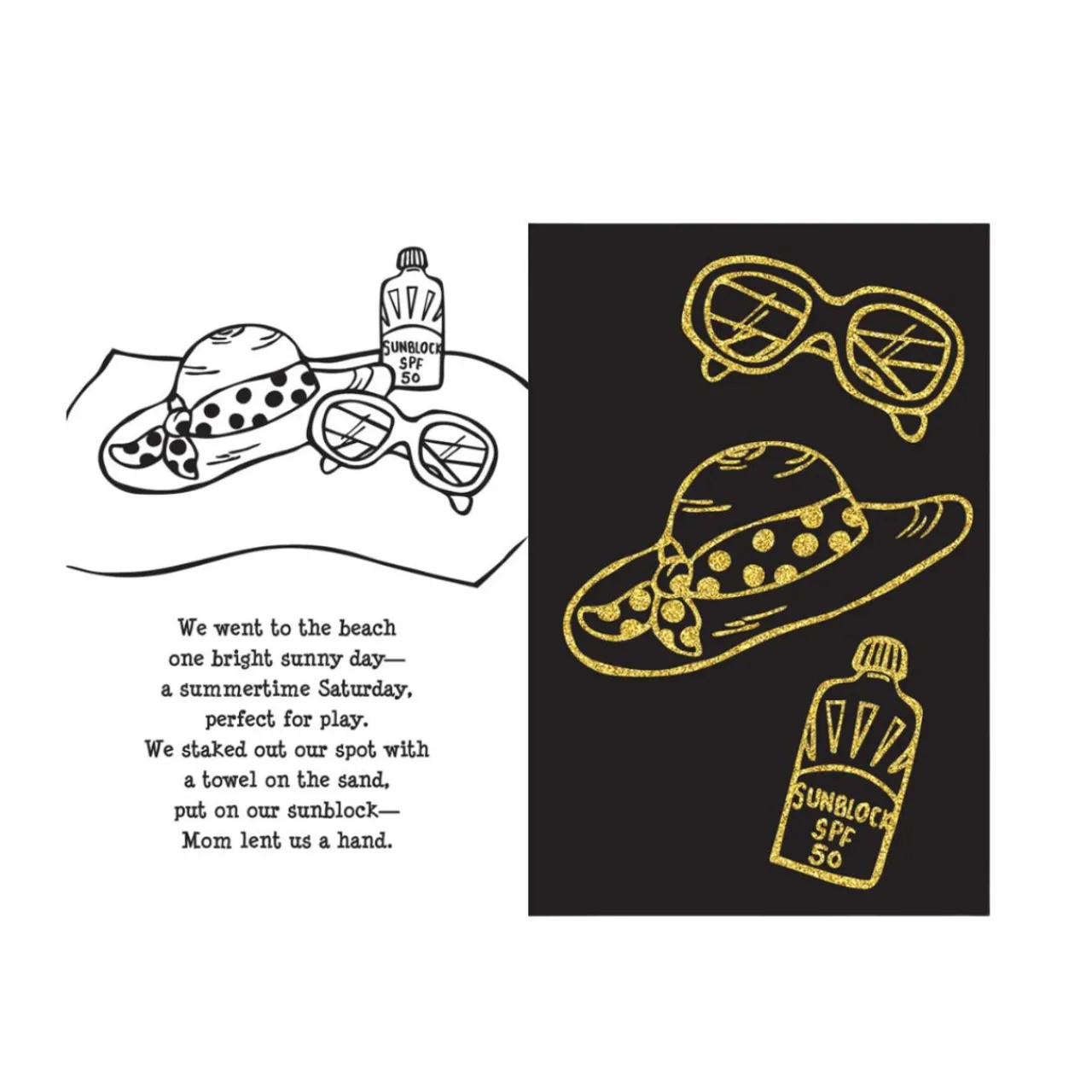 At the Beach Scratch & Sketch Art Activity Book< Fashion