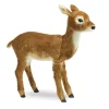 Baby Deer Christmas Home Decor, 35 inches Tall, Brown and White< Clearance