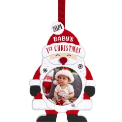 Baby’s First Christmas 2024 Santa Frame Ornament< Outlet