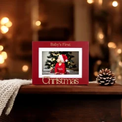 Baby’s First Christmas Photo Frame< Discount
