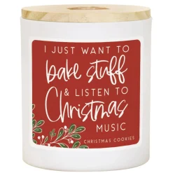 Bake Stuff Candle with Christmas Cookie Scent< Fashion