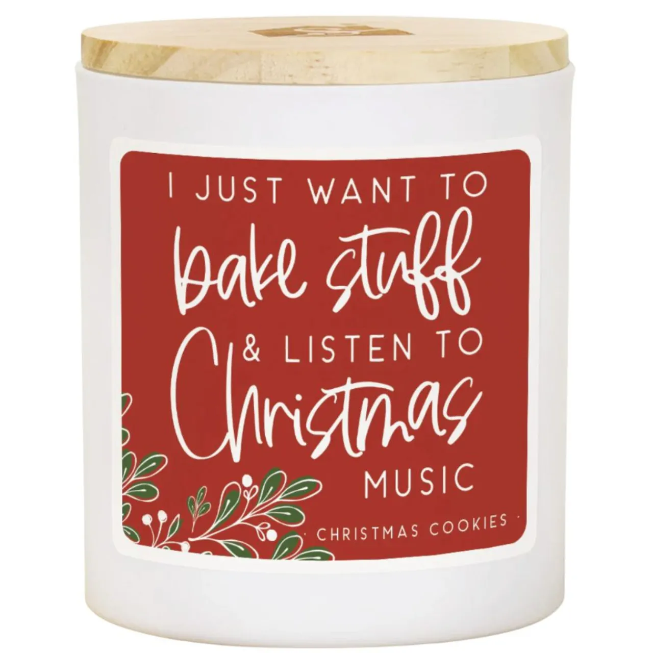 Bake Stuff Candle with Christmas Cookie Scent< Fashion