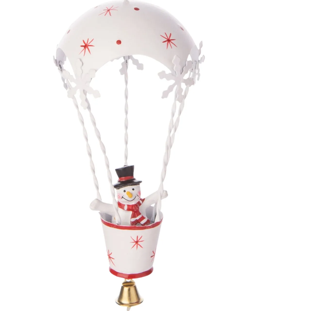 Ballooning Snowman Ornament< Online