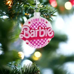 Barbie Party Checkered Christmas Ornament<Cody Foster & Co. Discount