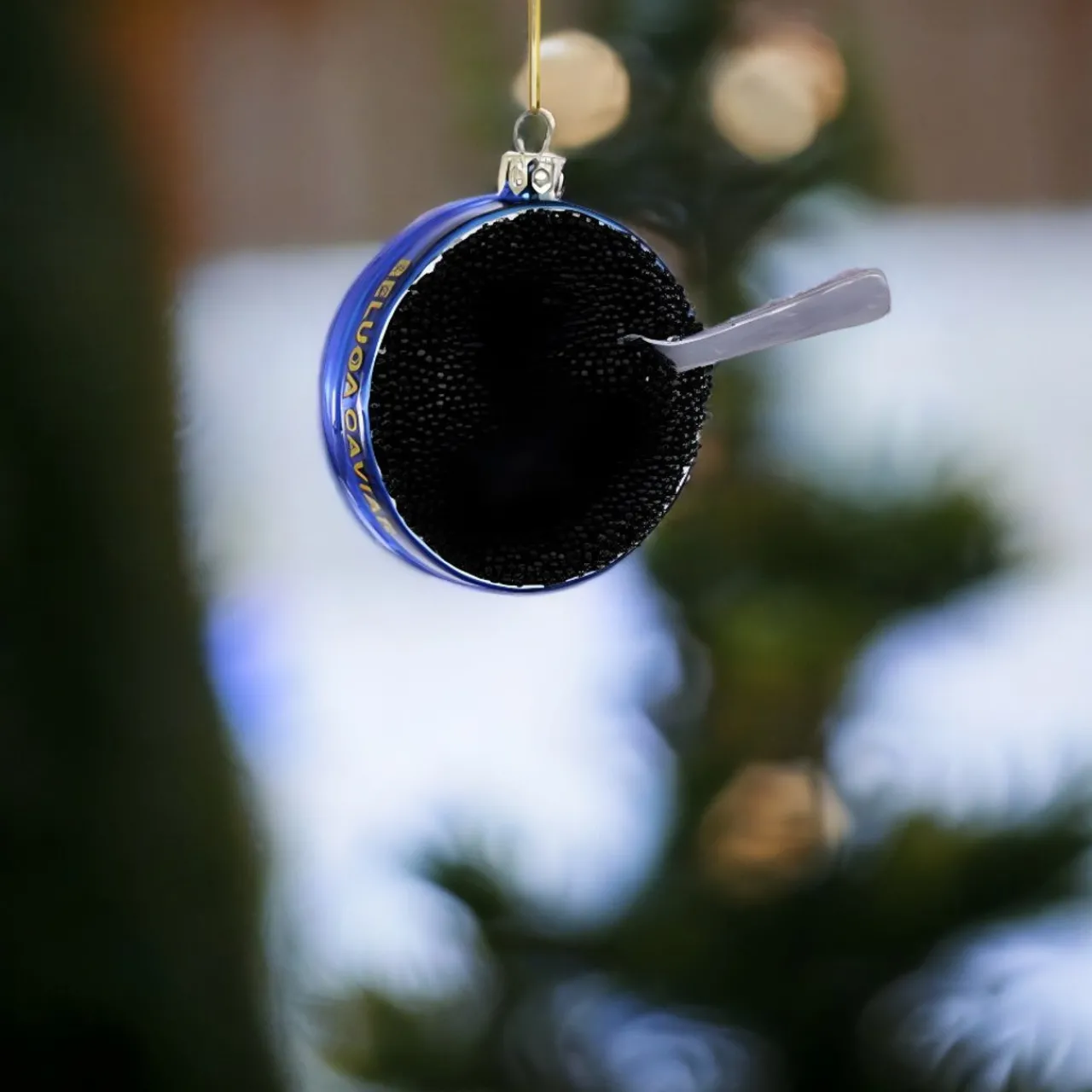 Beluga Caviar Christmas Ornament<Cody Foster & Co. New