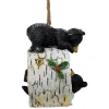Black Bear Cubs On Birch Tree Ornament - The Christmas Loft<Kurt Adler Hot