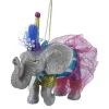 Blown Glass Circus Elephant Ornament< Outlet