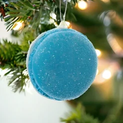 Blue Mini Macaroon Ornament<Kurt Adler Sale