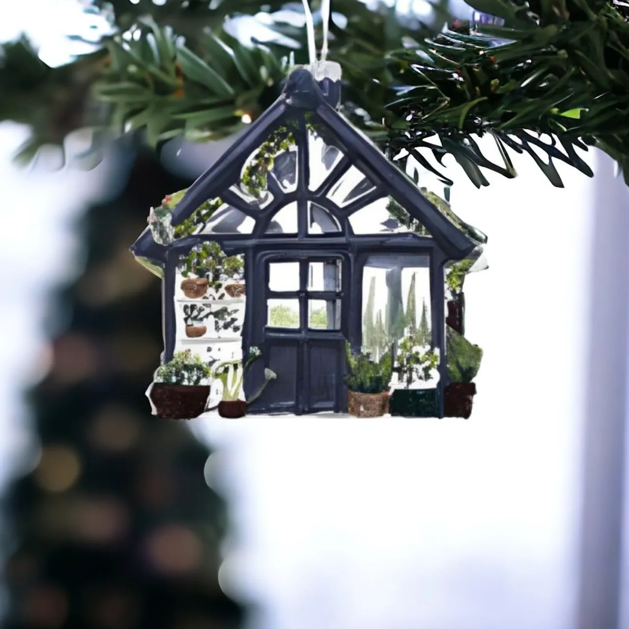 Blue Reclaimed Greenhouse Ornament<Cody Foster & Co. Fashion