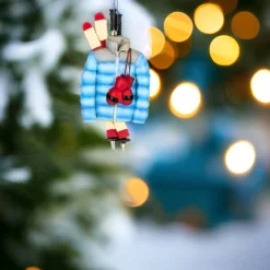 Blue Ski Jacket Ornament< Discount