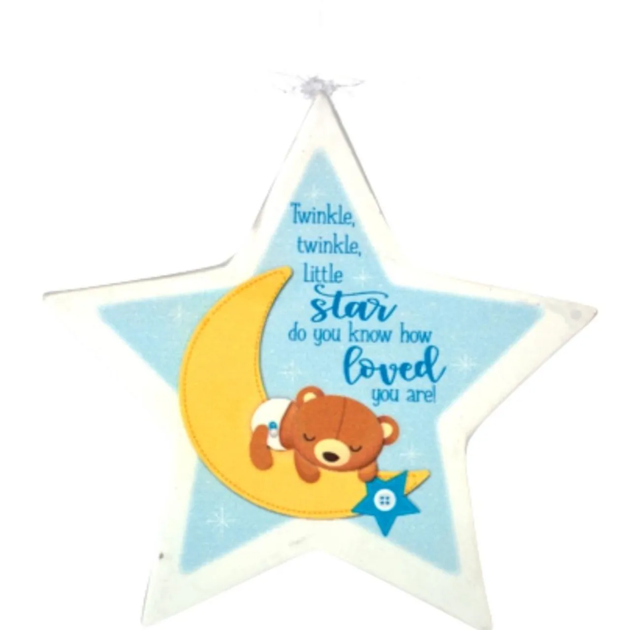 Blue Star Baby Ornament< Discount