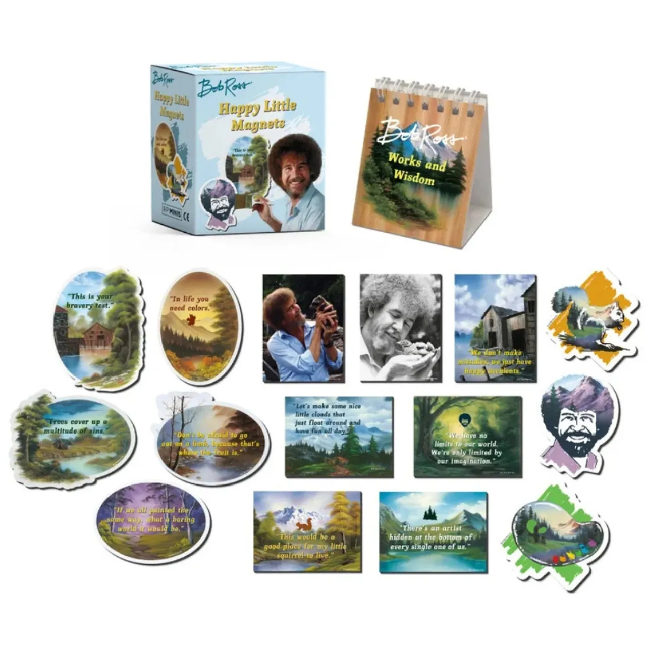Bob Ross: Happy Little Magnets< Fashion