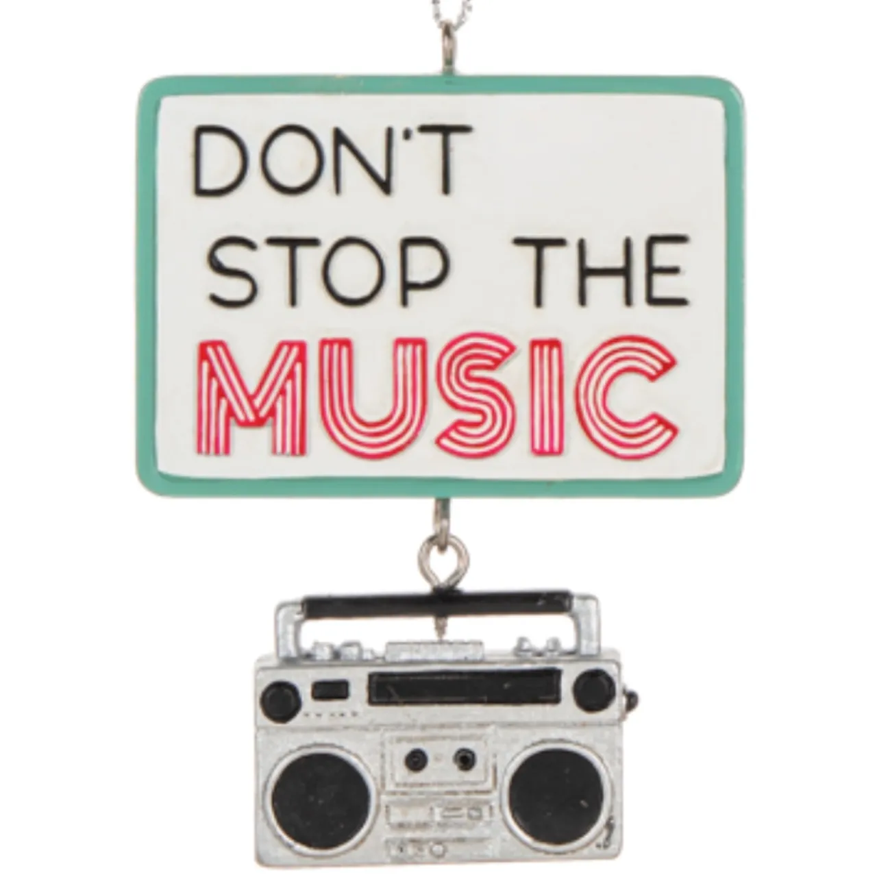 Boom Box Ornament< New