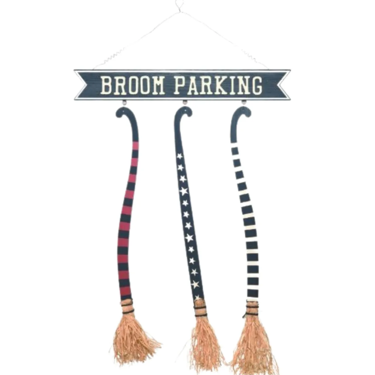 Broom Parking Sign Decor< Online