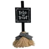 Broom Sign Decor - Trick Or Treat< Fashion