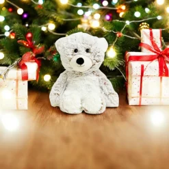 Brown Marshmallow Bear Warmie< New