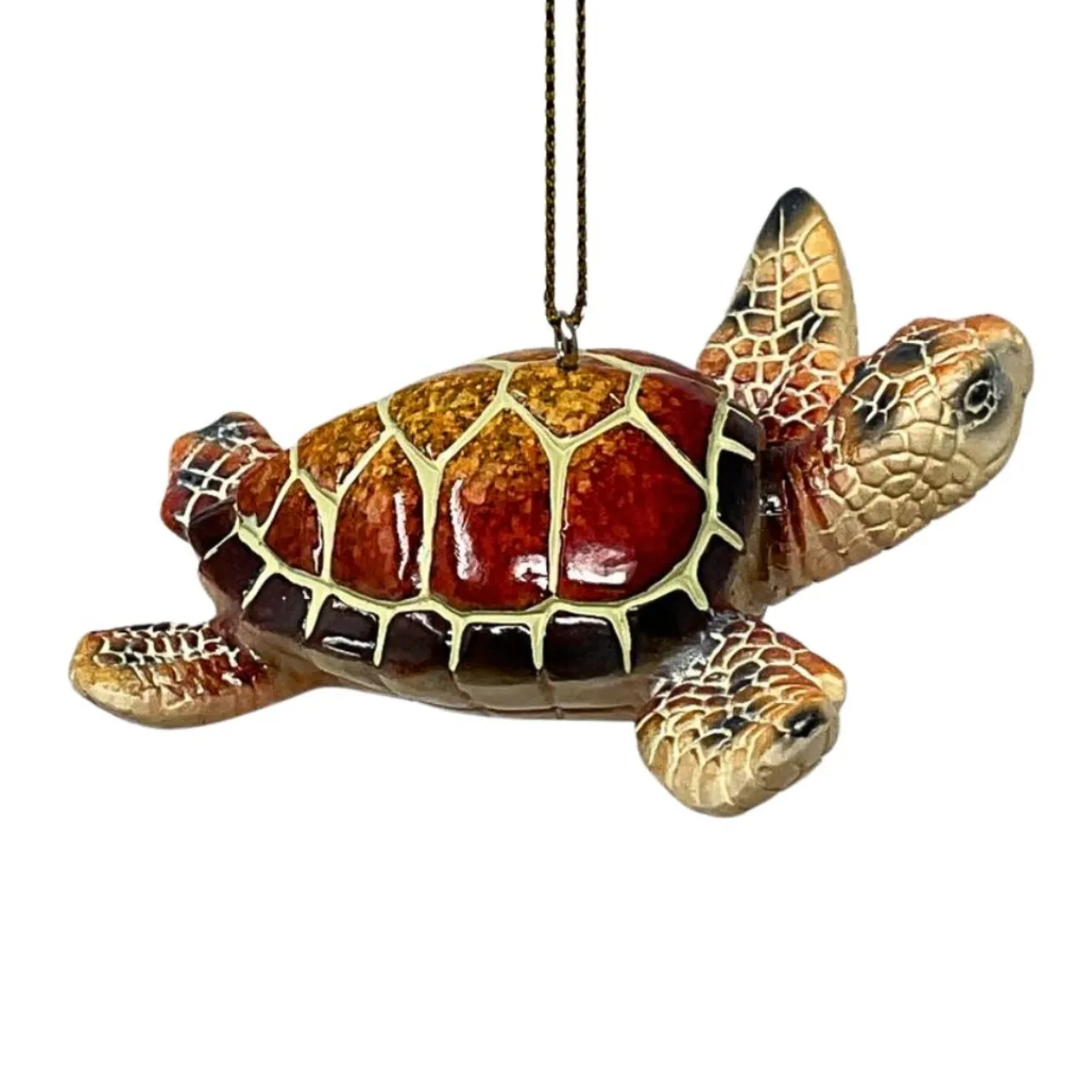 Brown Sea Turtle Ornament< Online