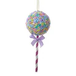 Bubblegum Lollipop With Purple Stick Ornament<Kurt Adler Outlet