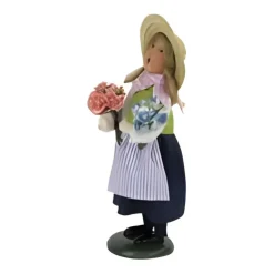 Girl With Flowers Caroler<Byers Choice Online