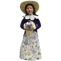 Byers' Choice - Woman with Flowers Caroler<Byers Choice Best