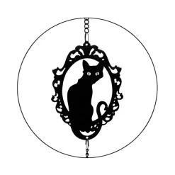 Cat Silhouette Wall Hanging< Outlet