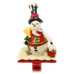 Cheerful Snowman Polymer Clay Holder< Outlet