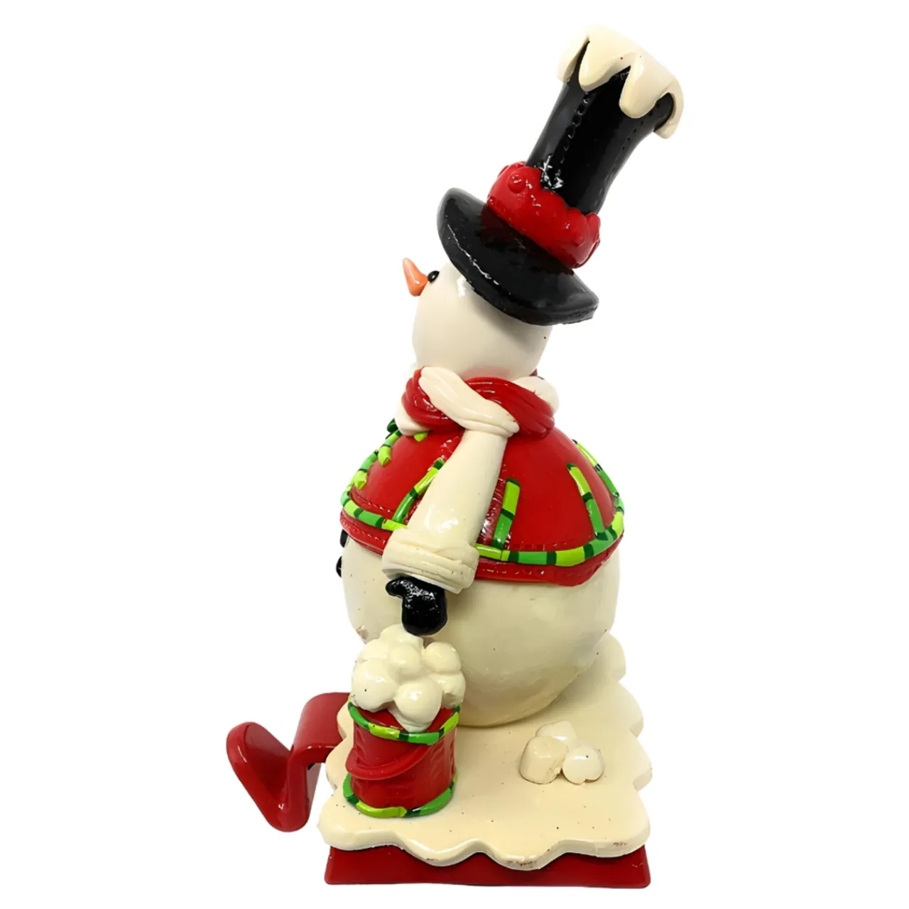 Cheerful Snowman Polymer Clay Holder< Outlet