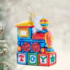 Choo Choo Cheer Gem Ornament<Christopher Radko Sale